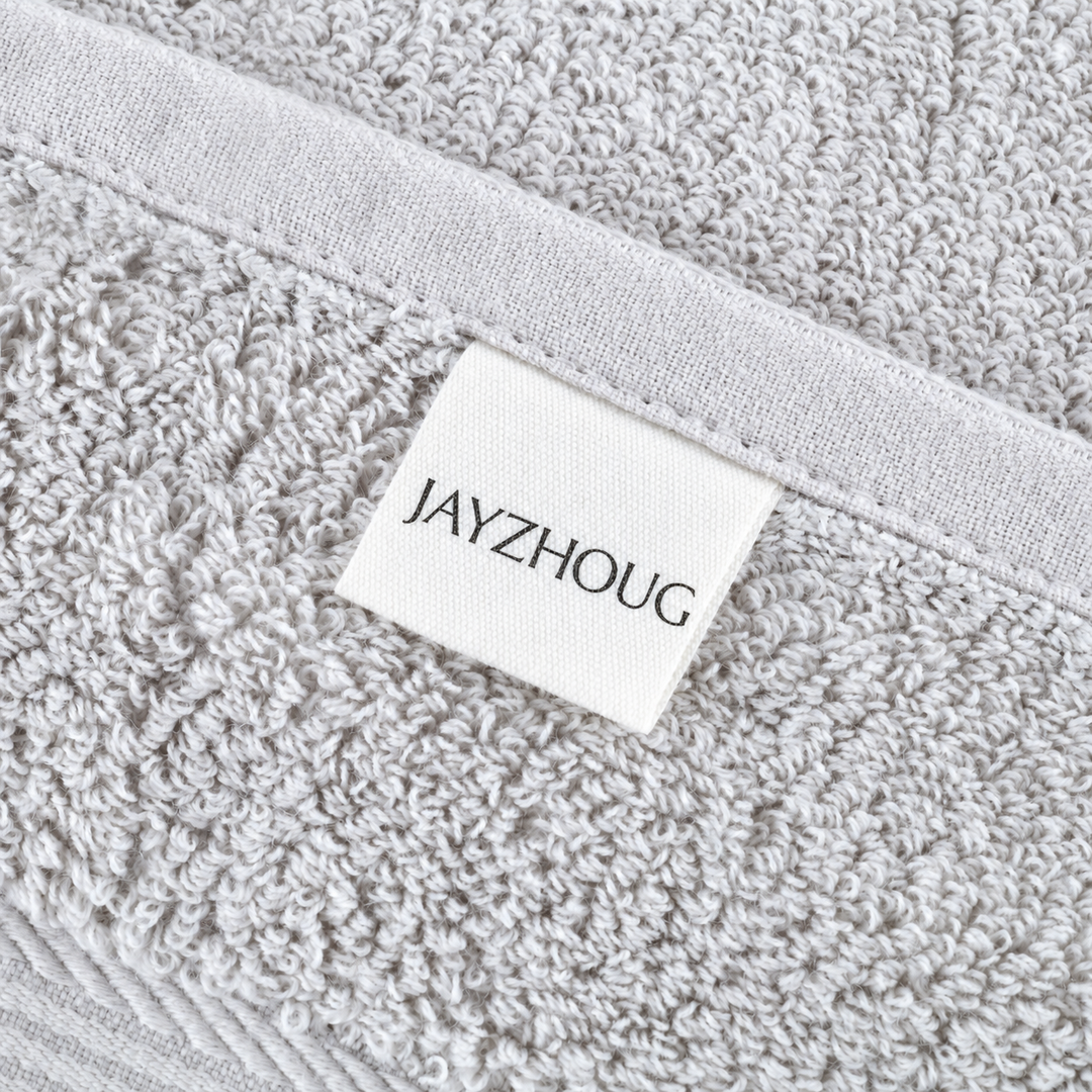 Ultimate Spa Escape Bundle towel detail with JAYZHOUG label